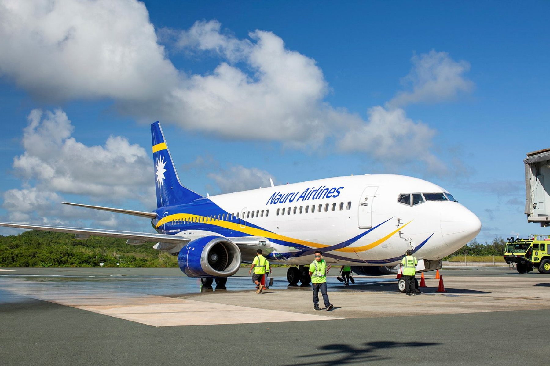 Australia-Pacific Partnerships for Aviation, Brisbane to Palau Flight